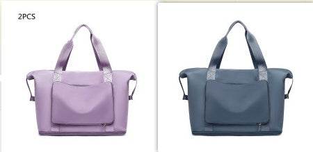 Foldable Large Capacity Women Gym Bags Shoulder Bag Women Training Travel Handle Handbag Yoga Sport Crossbody Tote Bag Women - Mubimart