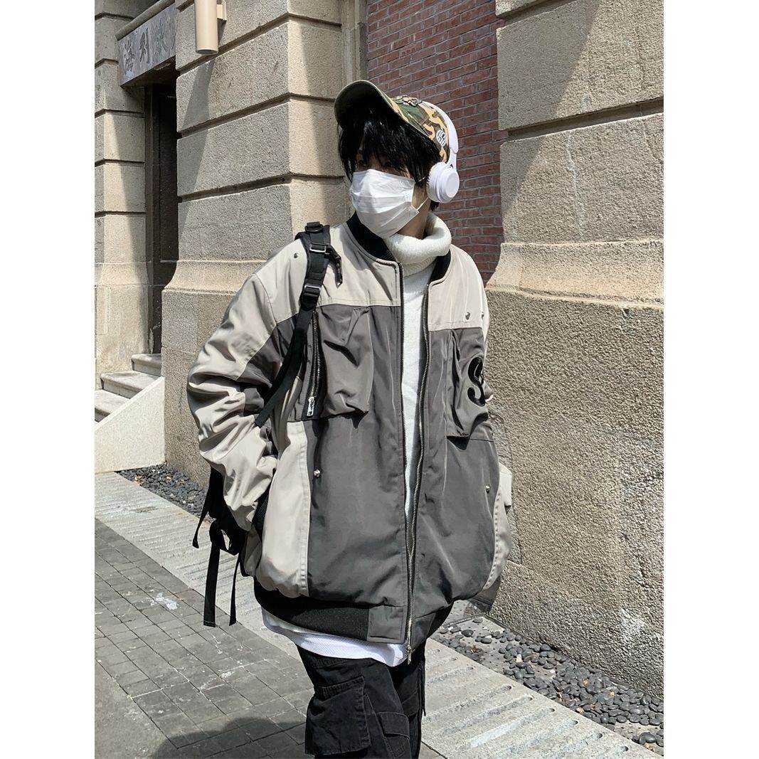 Loose All-match Casual Puffer Jacket - Mubimart
