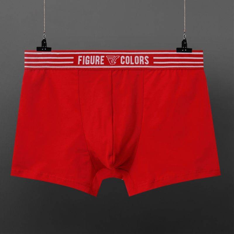 Men's Boxers Cotton Breathable Low Waist - Mubimart