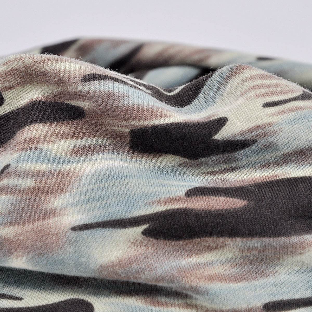 Unisex Camouflage Beanies Hats For Men and Women Flexible Turban Hats Ring Scarf Hip Hop Skullies Beanies Hedging Cap - Mubimart