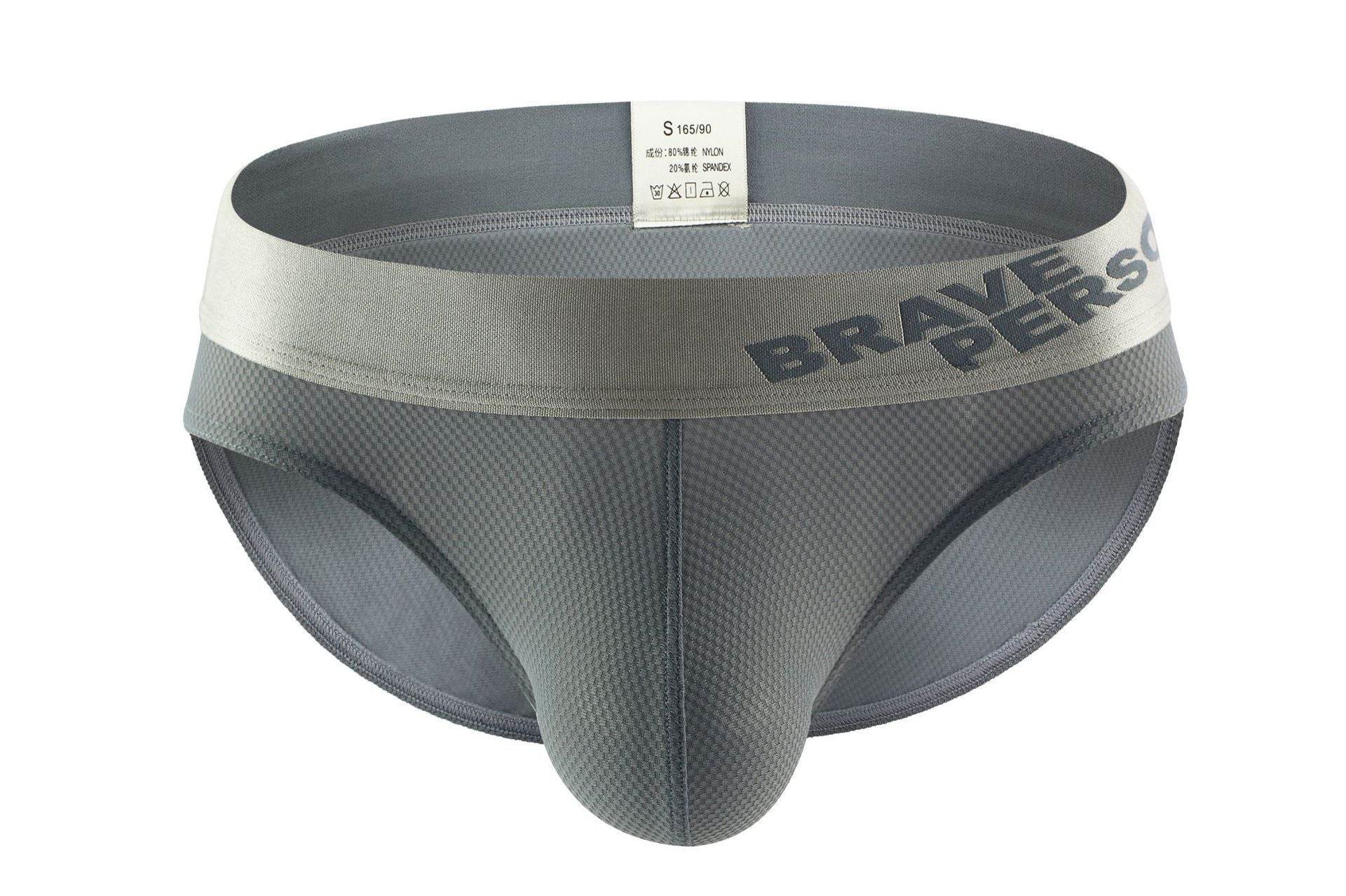 Men's Underwear Sports Casual Briefs - Mubimart