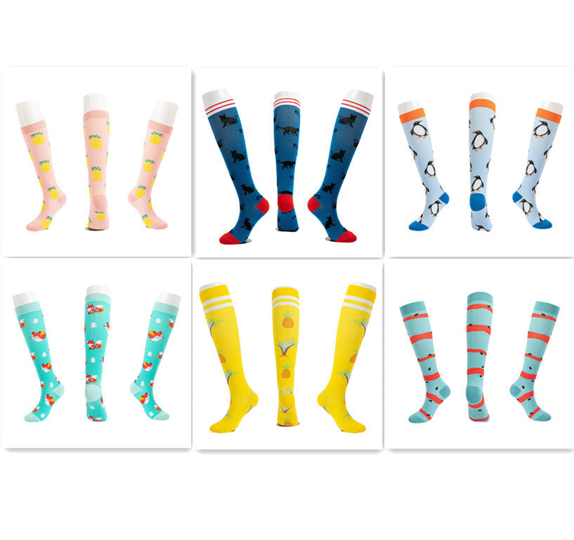 Compression socks elastic sports socks - Mubimart -  