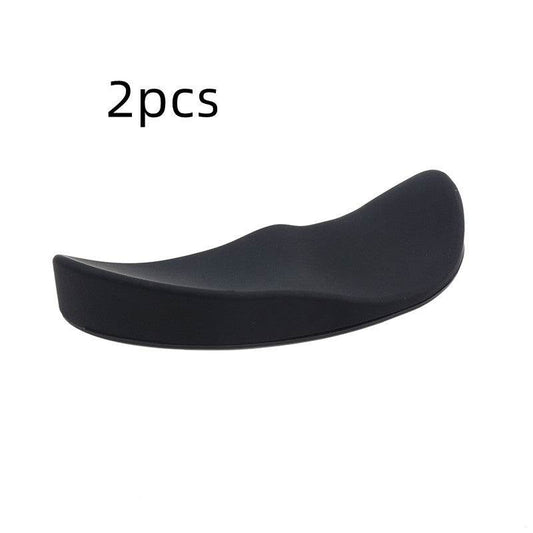 Ergonomic Mouse Wrist Rest Mouse Pads Silicon Gel Non-Slip Streamline Wrist Rest Support Mat Computer Mouse Pad For Office Gaming PC Accessories - Mubimart