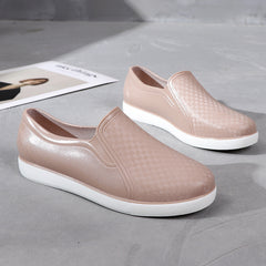 Plush Cotton Kitchen Ingot Plastic Water Shoes