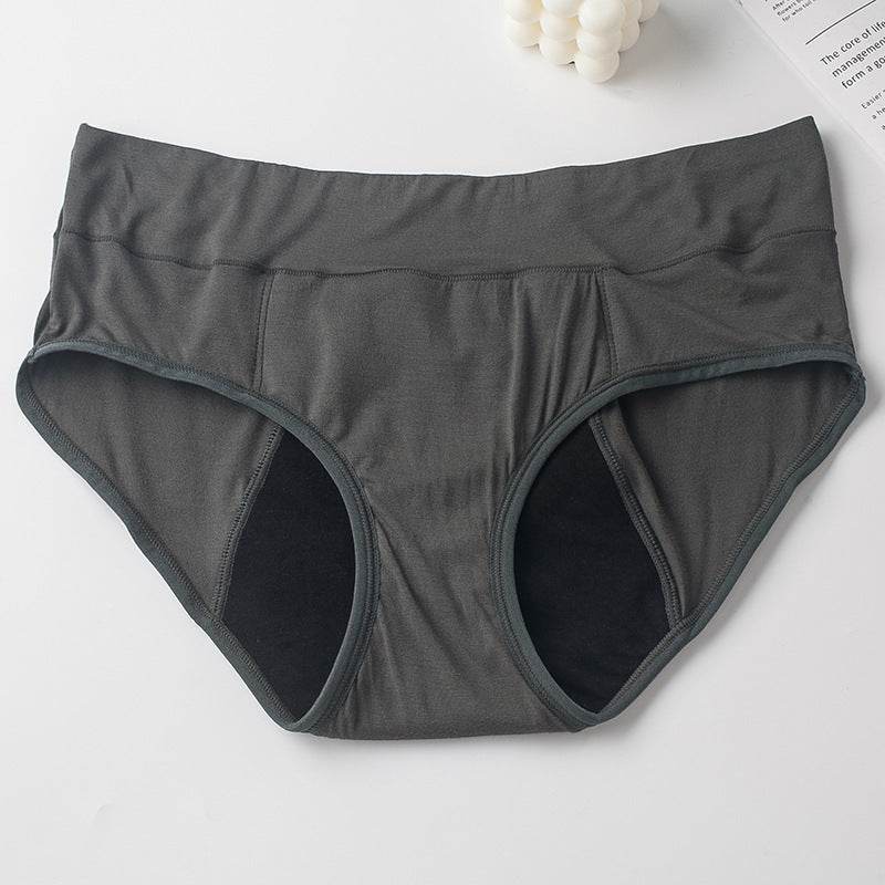 Physiological Panties Leak Proof Plus Size Women's Panties - Mubimart