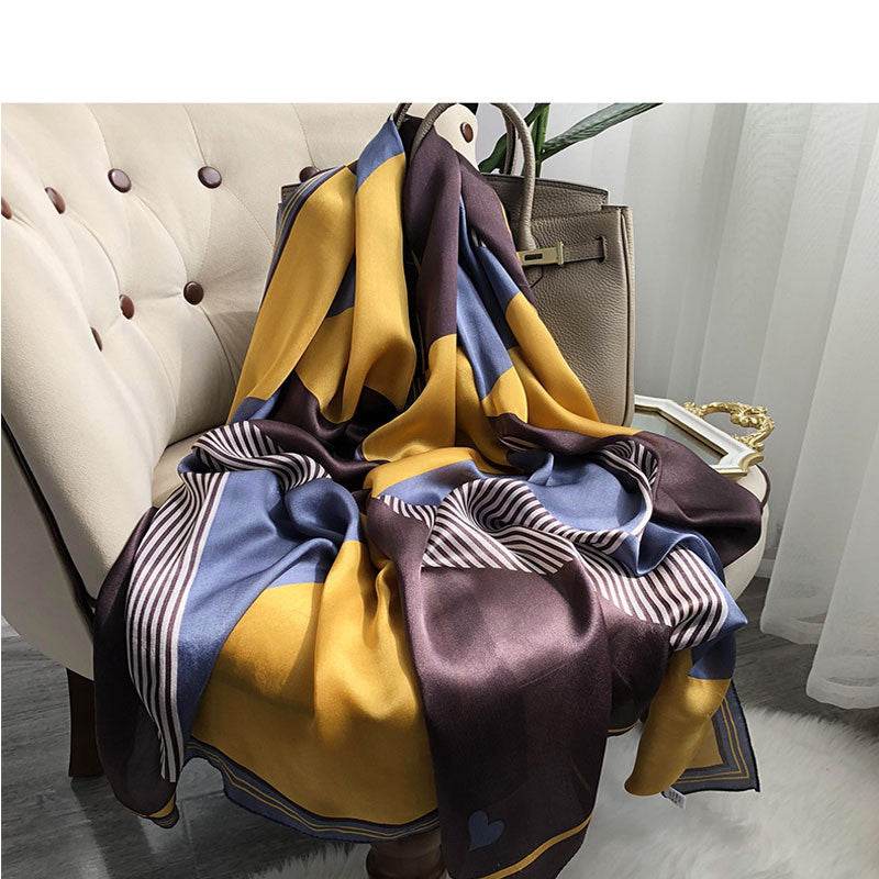 Fashionable Casual Accessories Women's Silk Scarves - Mubimart