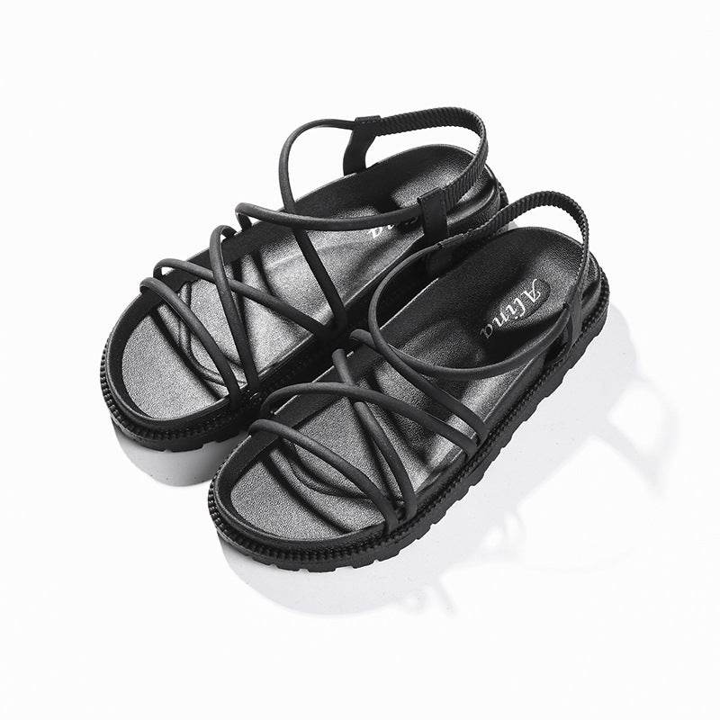 New Fashion Strappy Sandals Women - Mubimart