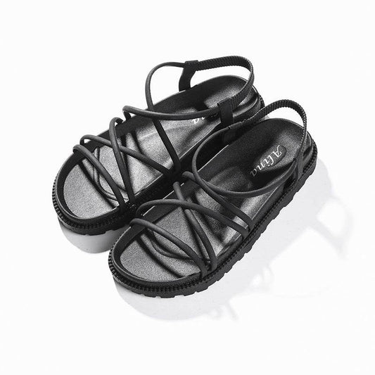 New Fashion Strappy Sandals Women - Mubimart