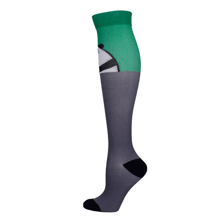 Sports Compression Socks Pattern Stretch Stockings - Mubimart -  