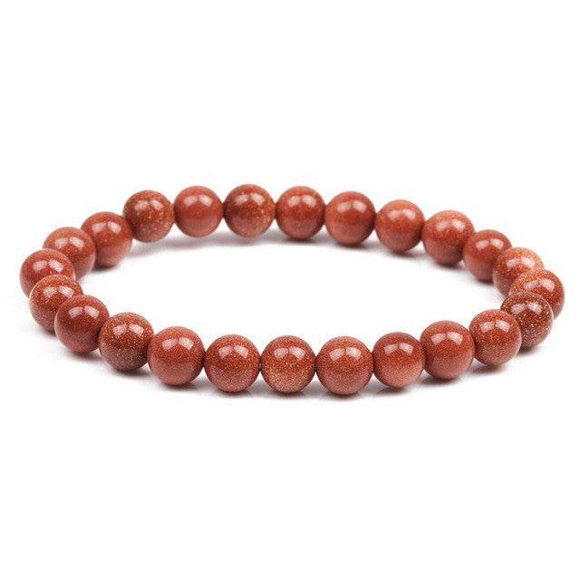 Natural Stone Beads Bracelet Men - Mubimart