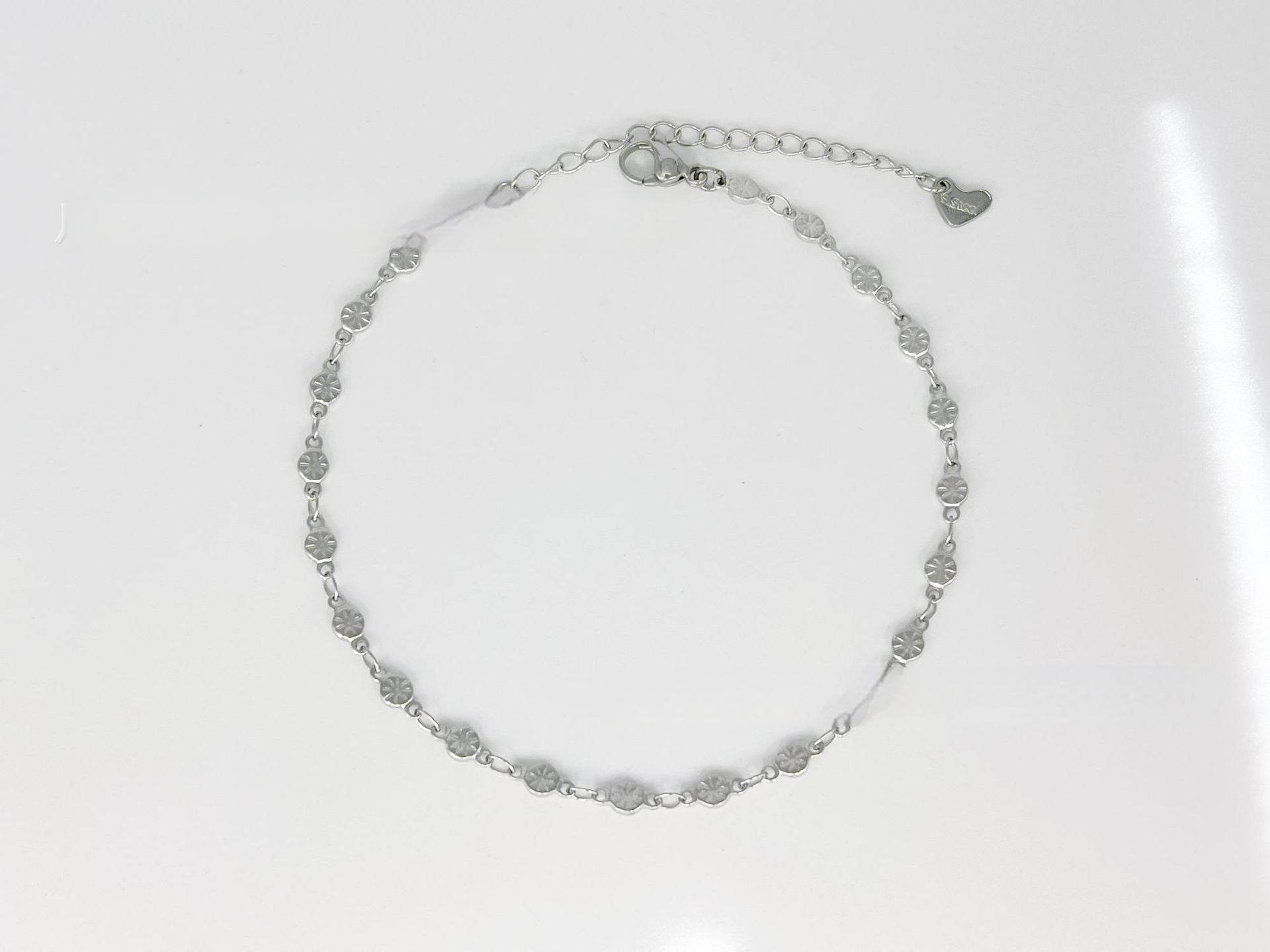 European And American Style Fashion Special-interest Stainless Steel Anklets Love Anklet Multi-style Ins - Mubimart