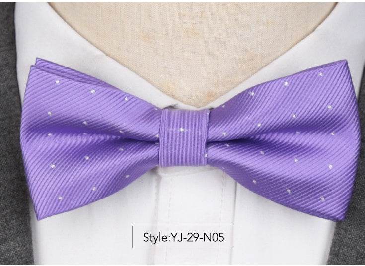 Men's Bow Ties Groom's Groomsmen Highlights - Mubimart