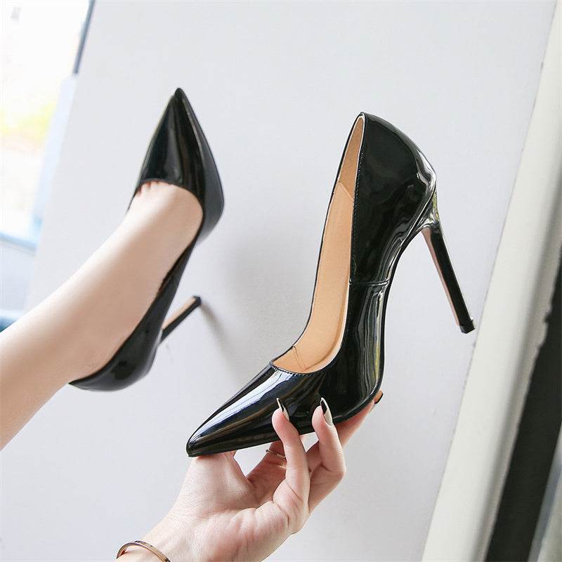 Women's slim heels sexy versatile high heels - Mubimart