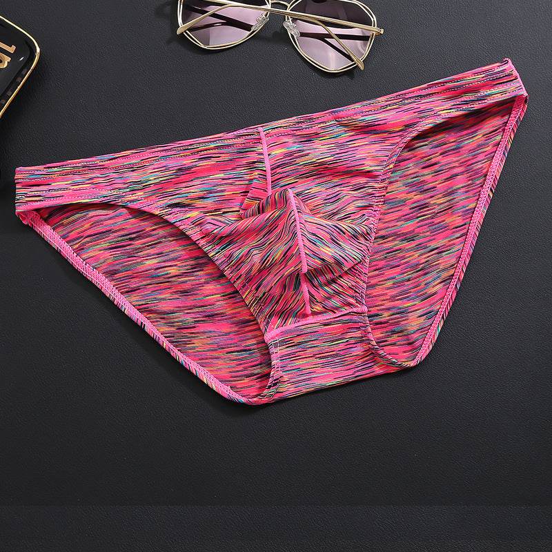 Triangle Cotton Underwear Summer Colorful Underwear Men - Mubimart