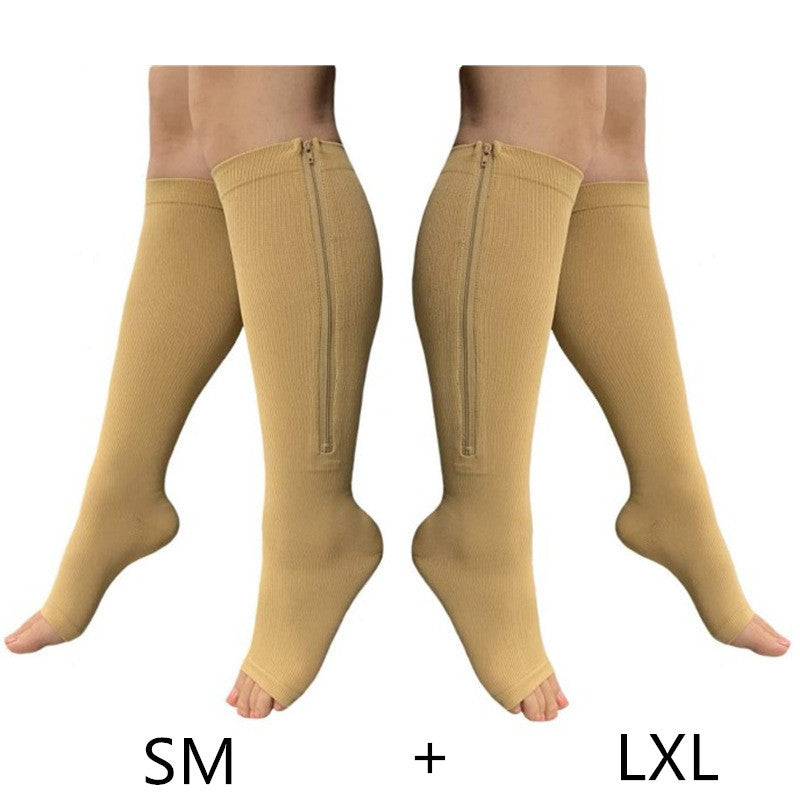 Compression Socks Zipper Socks Compression Socks Zipper Socks - Mubimart -  