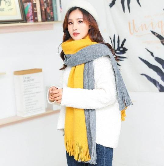 Men Scarves Can Match Colors Fashion - Mubimart