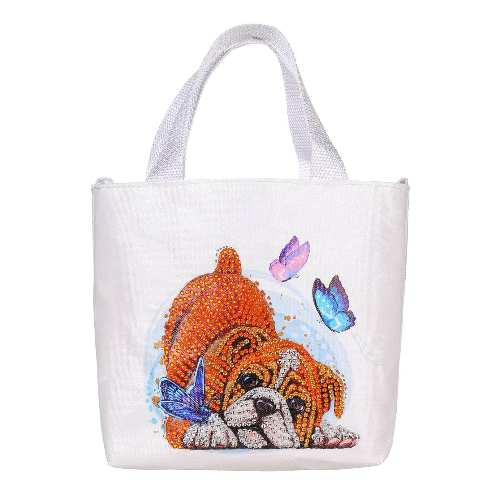 DIY Crystal Diamond Painting Satchel Bag - Mubimart