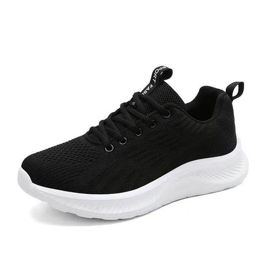 Mesh Breathable Sneaker Lightweight Soft Sole Non-slip Deodorant Casual Shoes - Mubimart
