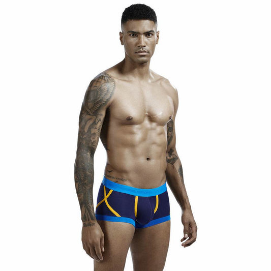Men's Cotton Boxers Low Waist Panties - Mubimart