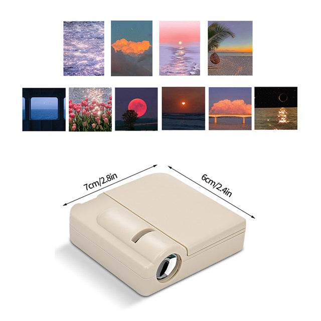 Fashion Dream Moon Projection Lamp - Mubimart