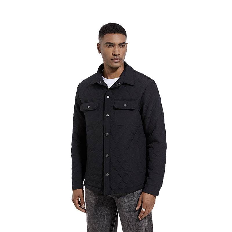 Men's Fashion Jacket Business Jacket Cotton Jacket - Mubimart