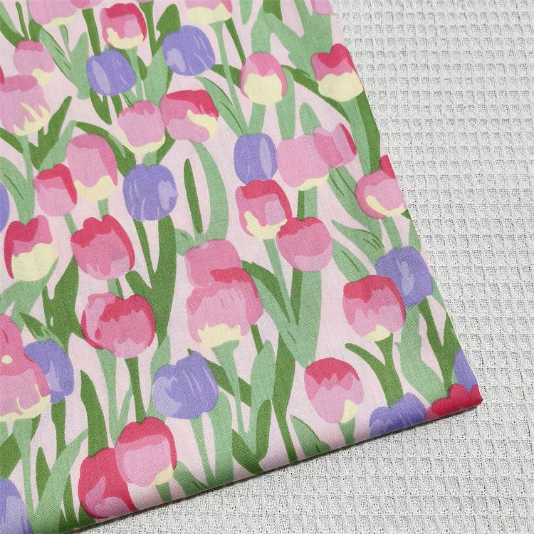 Cotton Twill Fashion Print Loungewear Fabric - Mubimart