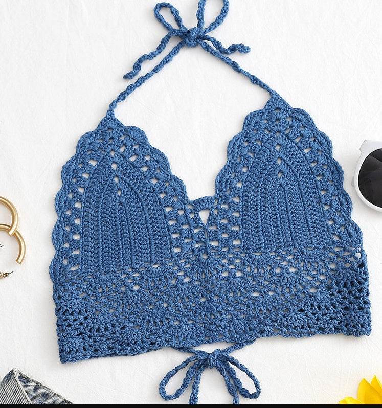 Hand crocheted bikini - Mubimart