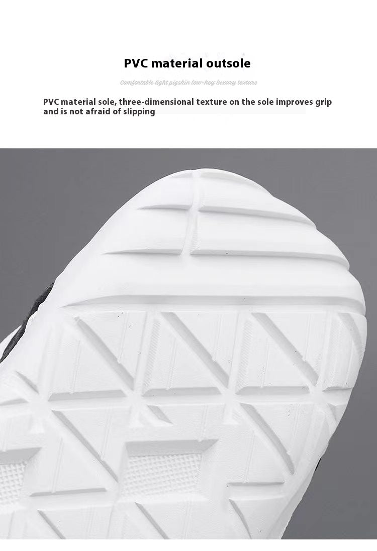 Mesh Breathable White Shoes Comfort And Casual Sneaker