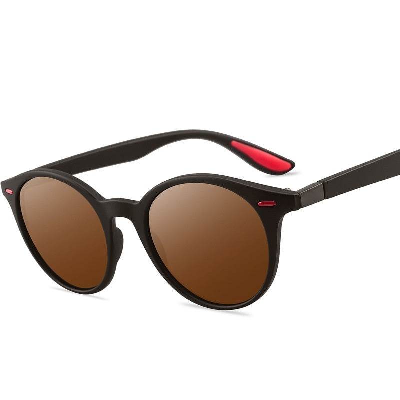 P26 Polarized Sunglasses Round Sunglasses Polarized Male Drivers Driving Sunglasses - Mubimart