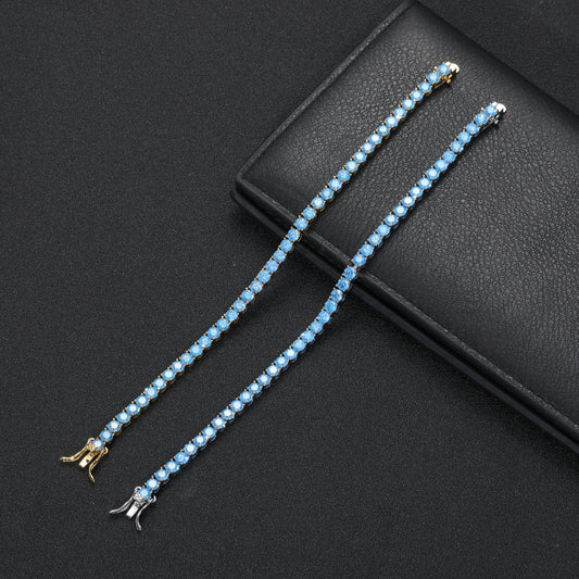 European And American Hip-hop Tennis Bracelet