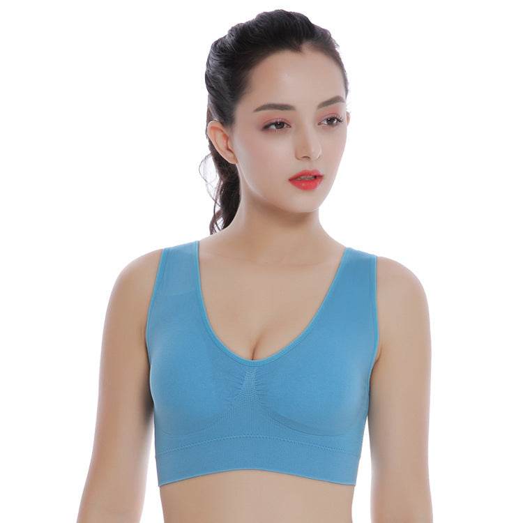 Plus Size Bras For Women Seamless Bra With Pads Big Size 5XL 6XL Bralette Push Up Brassiere Bra Vest - Mubimart