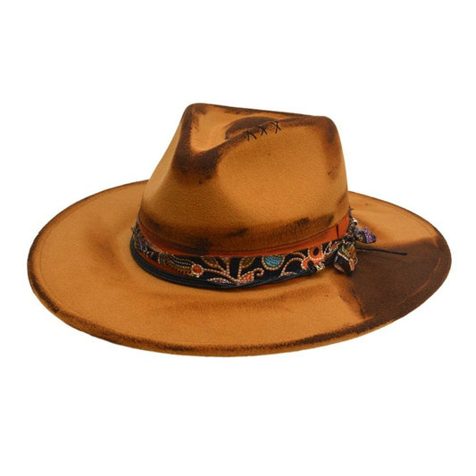 Fashion Retro Original Design Fedora Hat European And American Fur Felt Hat - Mubimart