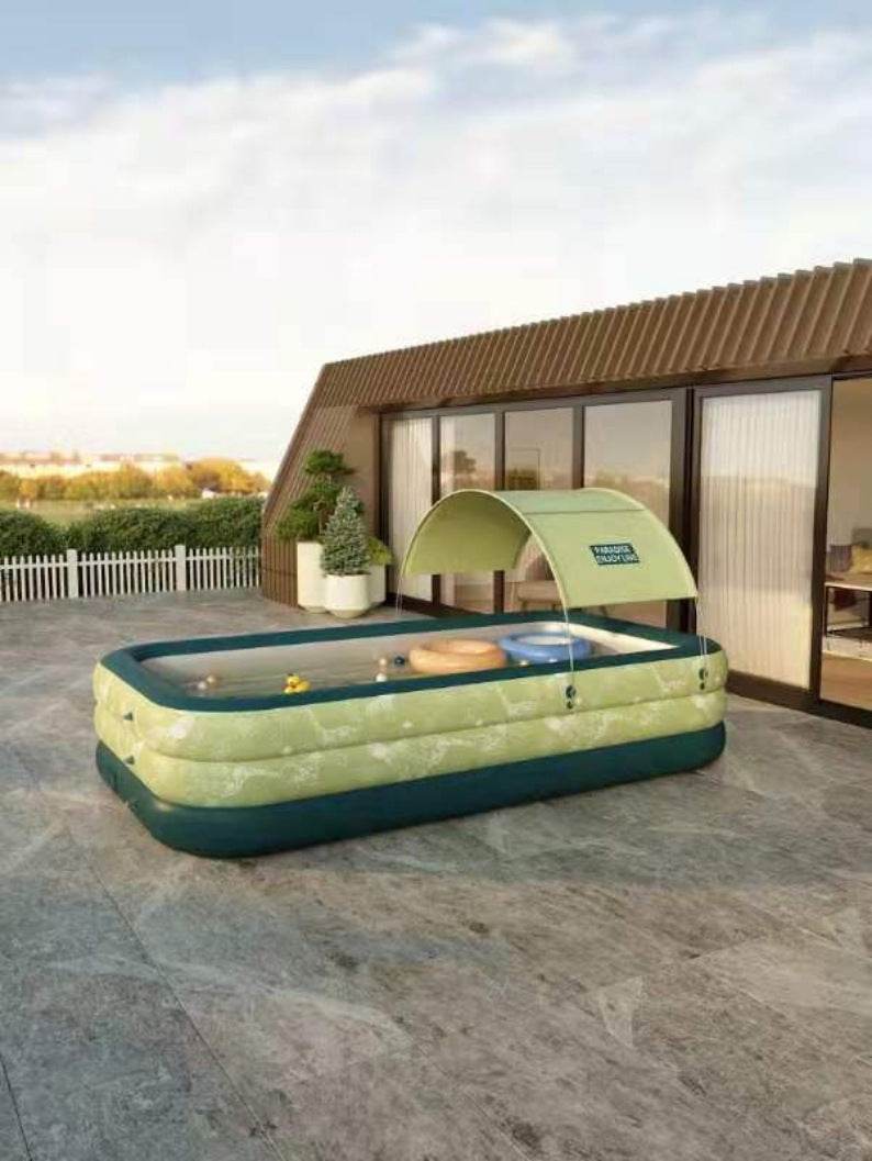 Shade Wireless Automatic Inflatable Swimming Pool - Mubimart