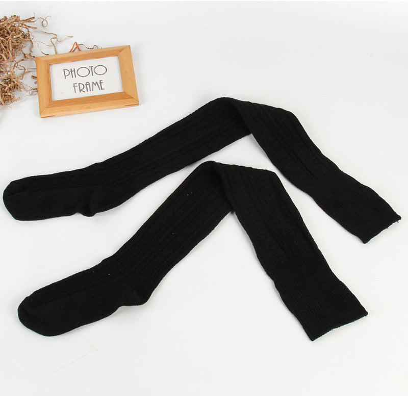 Women's Fashionable Knitted Over-the-knee Socks - Mubimart -  