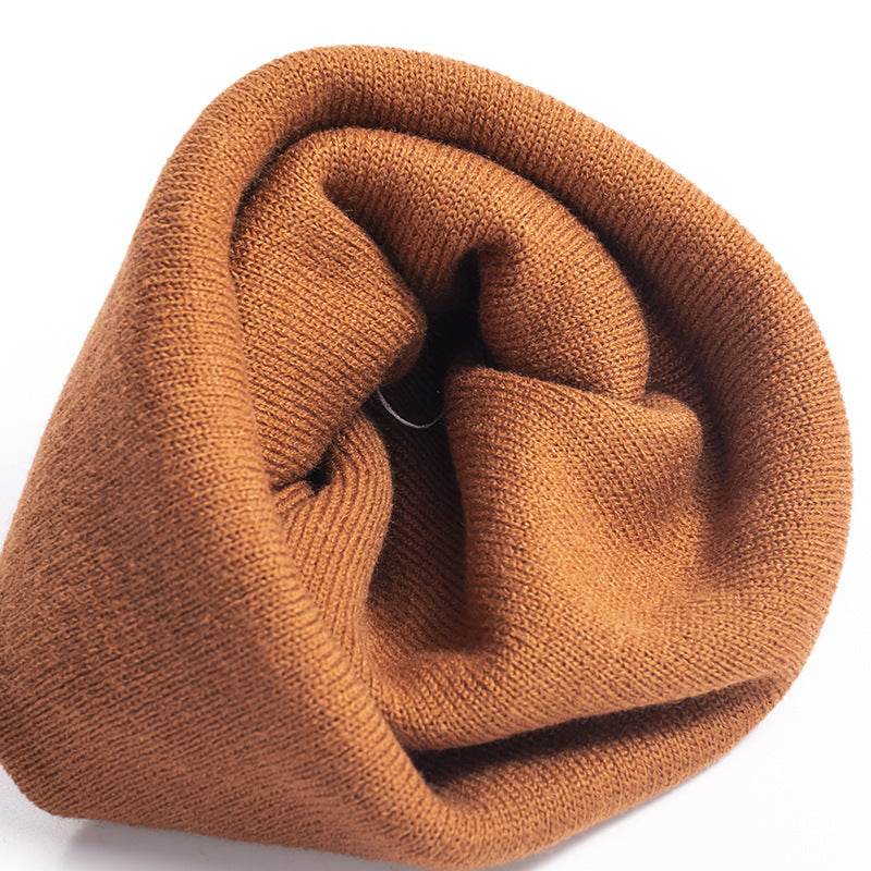 Light Board Knitted Hat Solid Color - Mubimart