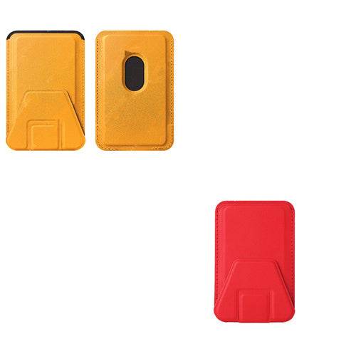 Mobile Phone Holder Card Holder Folding Card Holder Card Sticker Multifunctional Magnetic Card Holder - Mubimart