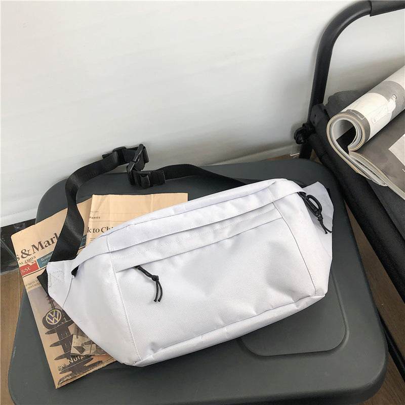 Simple Canvas Versatile Crossbody Tide Female Satchel - Mubimart