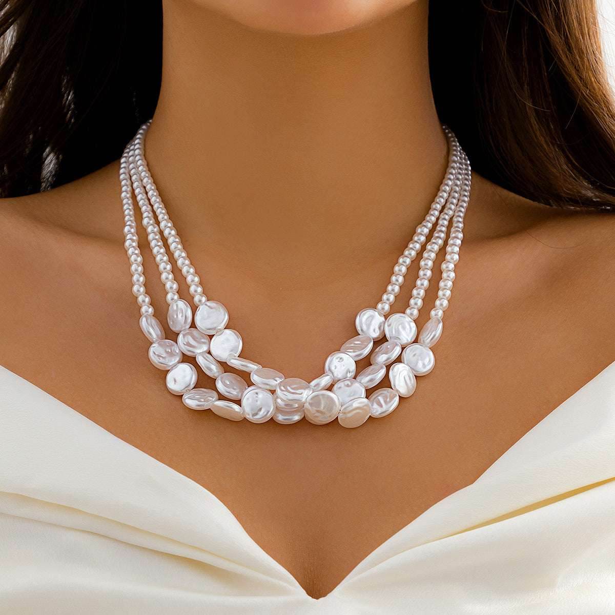 Irregular Chain Clavicle Necklace Women - Mubimart