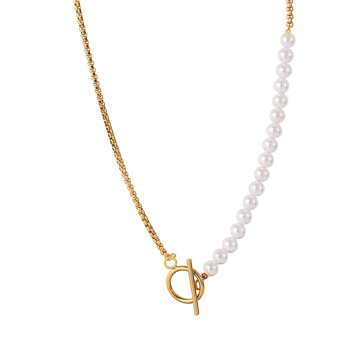 Fashion Pearl Chain Necklace For Women - Mubimart
