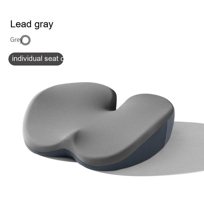 Car Heightening Cushion Backrest Lumber Pad Single Main Driving Thickened Cushion Driving Seat Short Four Seasons Universal - Mubimart