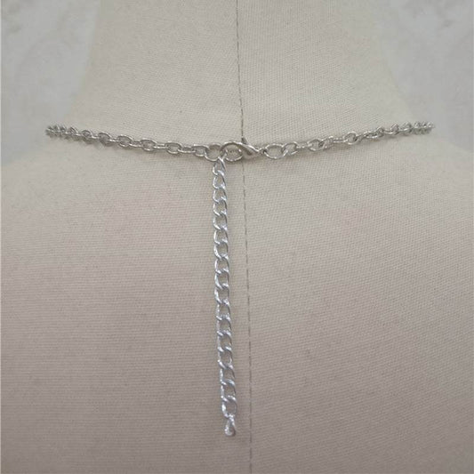 Fashion Bitch Angel Baby Daddy Rhinestone Letter Necklace Choker For Women - Mubimart