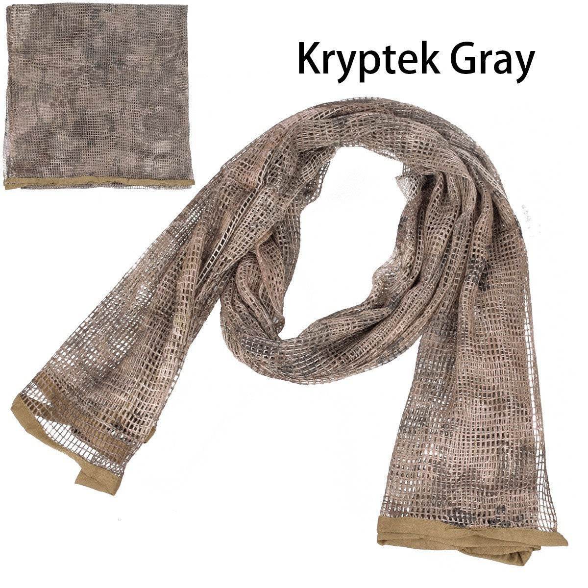 Breathable camouflage outdoor men's and women's scarves - Mubimart