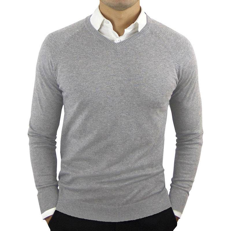 Men's Sweaters, Long-sleeved Sweaters, High-neck Bottoming Shirts - Mubimart
