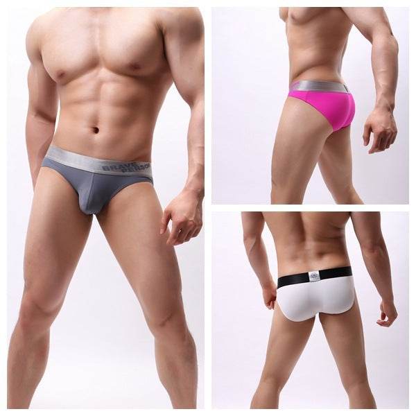 Men's Underwear Sports Casual Briefs - Mubimart