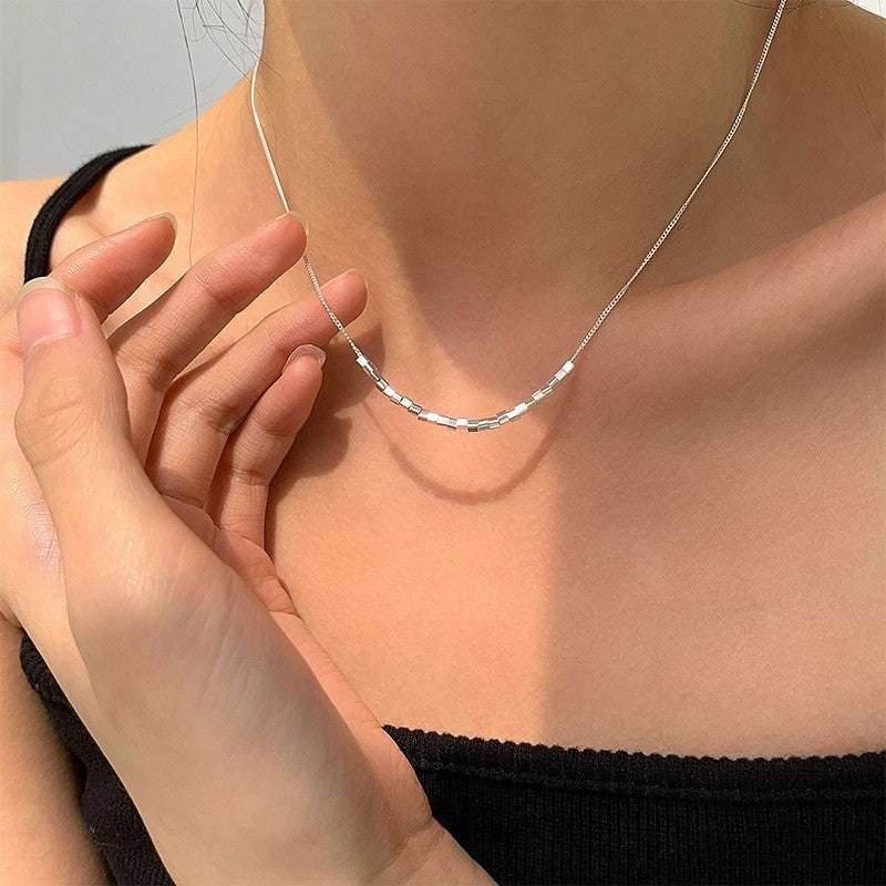 Love Pearl Clavicle Chain Necklace For Women - Mubimart