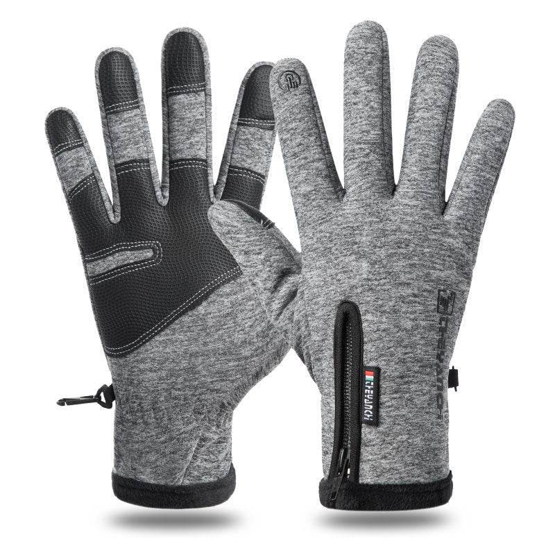 Winter Gloves Touchscreen Non-Slip Unisex Waterproof Windproof Warm Cycling Ski Sports Gloves Women Men - Mubimart