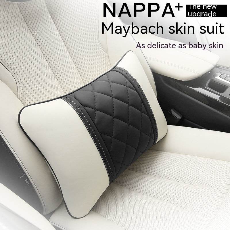 Car Lumbar Pillow Diamond Lattice - Mubimart