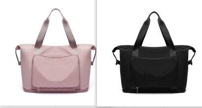 Foldable Large Capacity Women Gym Bags Shoulder Bag Women Training Travel Handle Handbag Yoga Sport Crossbody Tote Bag Women - Mubimart