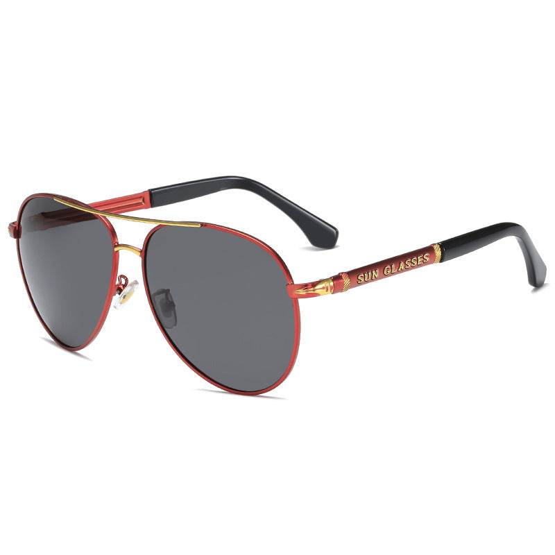 Mens Fashion Simple Outdoor Polarised Sunglasses - Mubimart
