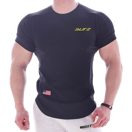 Quick-drying Workout Short Sleeve Men's T-shirt - Mubimart